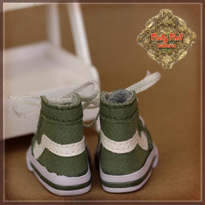 Green Sneakers for 12” InMotion Girl (WH0075C)