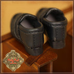 Black Shoes for 12” InMotion Girl doll (WH0077A)