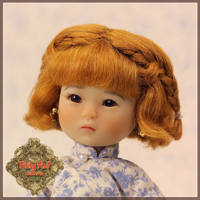 Light Brown with Braids Mohair Wig (HD0011B)