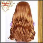Wavy Frosted Blonde Parting Wig for 18" Girl (AD0008D)