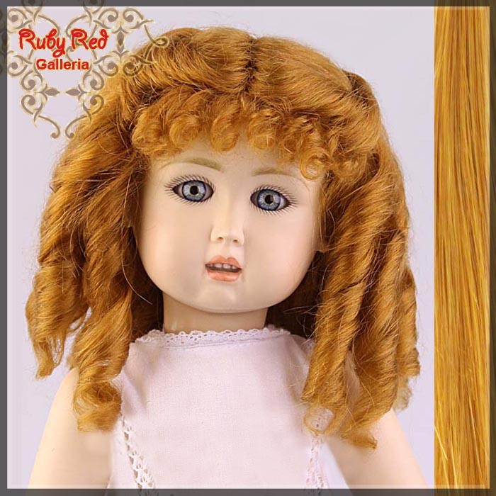 Auburn Mohair Wig for 11.5" Bleuette Doll (ED0009M3)