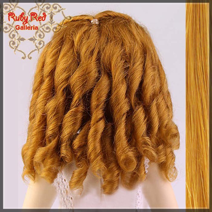 Auburn Mohair Wig for 11.5" Bleuette Doll (ED0009M3)