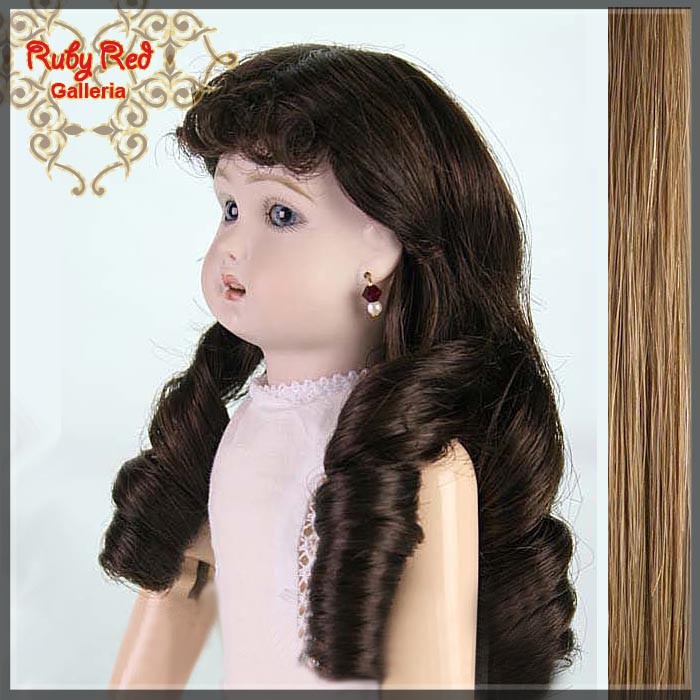 Ash Blonde Mohair/Human Hair Wig for 11.5" Bleuette Doll Style 8 (ED0008H4)
