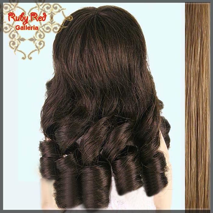 Ash Blonde Mohair/Human Hair Wig for 11.5" Bleuette Doll Style 8 (ED0008H4)