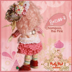 4.5'' Honee-B, Chompoo the Pink (CA0012A)