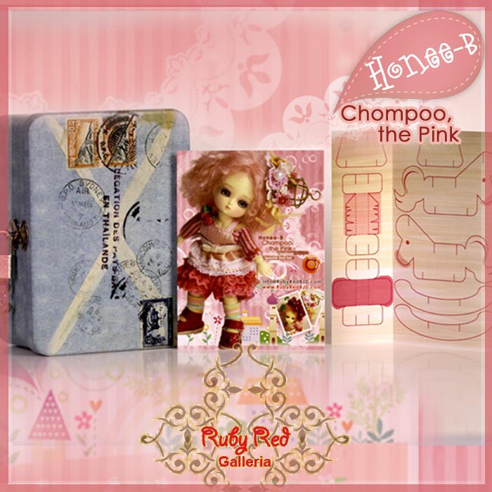4.5'' Honee-B, Chompoo the Pink (CA0012A)