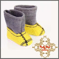 Yellow & Grey Boots (CH0004A)