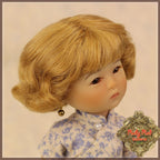 Blonde Mohair Wig for 8" Dolls (HD0015A)