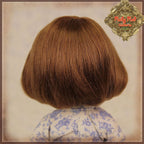 Brown Mohair Wig for 8" Dolls (HD0016A)