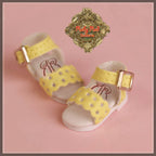 2.2cm Yellow Sandals for Blythe, Pullip & Momoko Dolls (RH0078C)