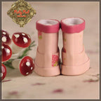 2.2cm Pink Strawberry Rain Boots for Blythe, Pullip & Momoko Dolls (RH0076A)