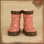 2.2cm Polka Dots Pink Rain Boots for Blythe, Pullip & Momoko (RH0073A)