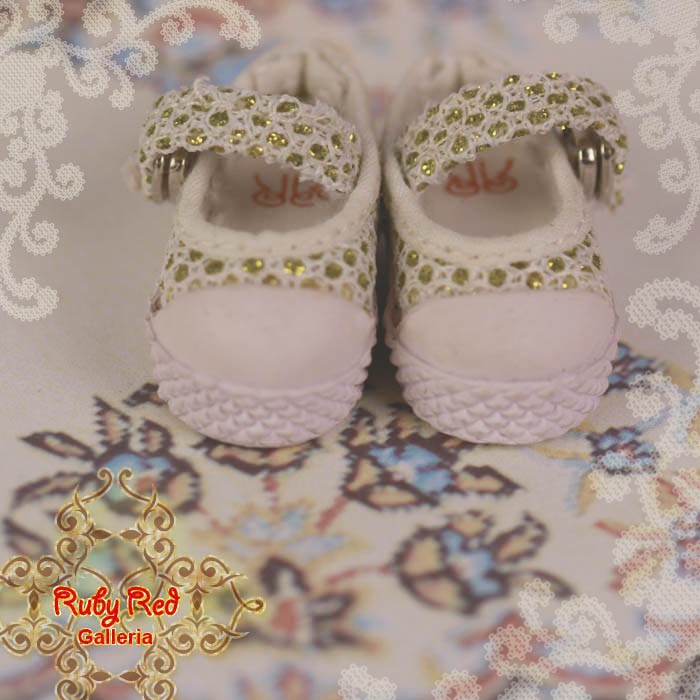 2.2cm Shiny Canvas Sneakers for Blythe, Pullip & Momoko (RH0065A)