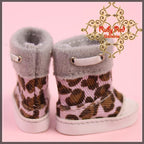 2.2cm Leopard Pattern Boots for Blythe, Pullip & Momoko (RH0060A)