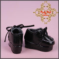2.2cm Black Walking Shoes for Blythe, Pullip & Momoko Dolls (RH0059A)