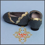 2.2cm Forest Green Shoes for Blythe, Pullip & Momoko (RH0056A)