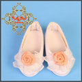 2.2cm White Leather Shoes for Blythe, Pullip & Momoko Dolls (RH0053B)