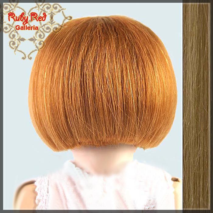 Ash Blonde Human Hair/Mohair Wig for 11.5" Bleuette Doll Style 4 (ED0004MH4)