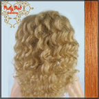 Auburn Human Hair/Mohair Wig for 11.5" Bleuette Doll Style 3(ED0003MH3)