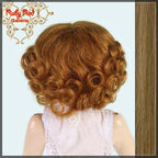 Ash Blonde Human Hair/Mohair Wig for 11.5" Bleuette Doll Style 2 (ED0002MH4)
