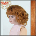 Auburn Human Hair/Mohair Wig for 11.5" Bleuette Doll Style 2 (ED0002MH3)