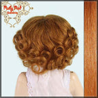 Auburn Human Hair/Mohair Wig for 11.5" Bleuette Doll Style 2 (ED0002MH3)