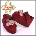 2.2cm Red & Pink Mary Jane for Blythe, Pullip & Momoko Dolls (RH0048A)