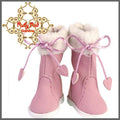2.2cm Snow Pink Boots for Blythe, Pullip & Momoko Dolls (RH0036A)