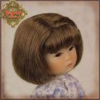 Brown Mohair Wig for 8" Dolls (HD0020A)