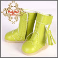 2.2cm Green Cowgirl Boots Shoes for Blythe, Pullip & Momoko Dolls (RH0018C)