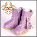 2.2cm Purple Cowgirl Boots for Blythe, Pullip & Momoko Dolls(RH0018A)