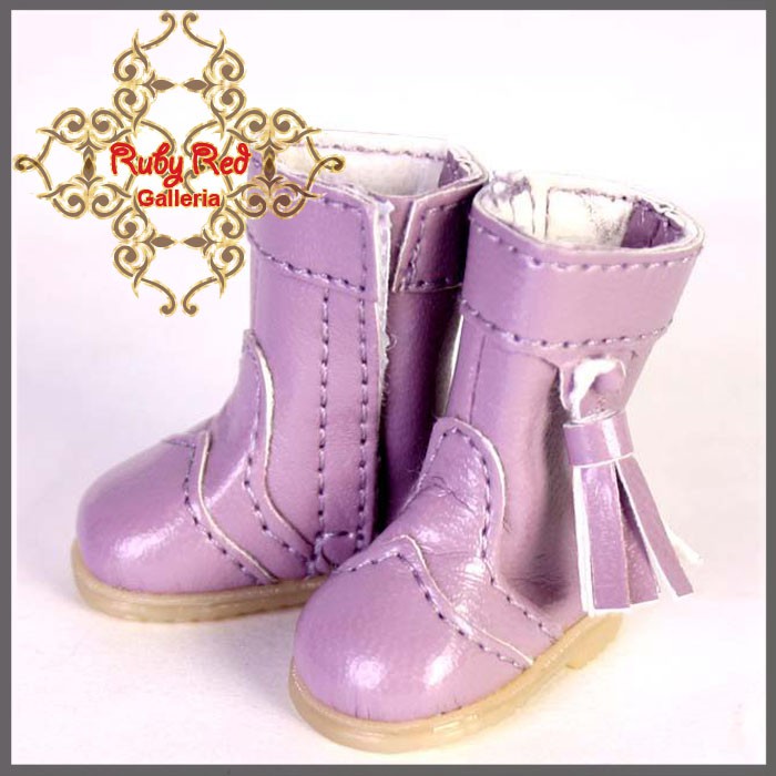 2.2cm Purple Cowgirl Boots for Blythe, Pullip & Momoko Dolls(RH0018A)