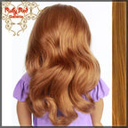 Wavy Auburn Parting Wig for 18" Girl (AD0007B)