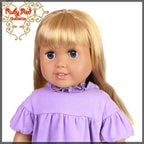 Wavy Frosted Blonde Bang Wig for 18" Girl (AD0005D)