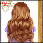 Wavy Frosted Blonde Bang Wig for 18" Girl (AD0005D)