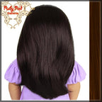Straight Brunette Parting Wig for 18" Girl (AD0003E)