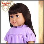 Straight Frosted Blonde Bang Wig for 18" Girl(AD0002D)