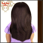 Straight Brunette Bang Wig for 18" Girl (AD0001E)