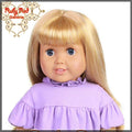 Straight Frosted Blonde Bang Wig for 18" Girl (AD0001D)