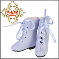 2.2cm Pink Blue Tie Bootie for Blythe, Pullip & Momoko Dolls (RH0014A)