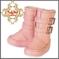 2.2cm Pink Buckle Snow Boots for Blythe, Pullip & Momoko Dolls (RH0013C)