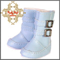 2.2cm Pink Blue Buckle Snow Bootsfor Blythe, Pullip & Momoko Dolls (RH0013A)