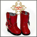 2.2cm Dark Red Boot for Blythe, Pullip & Momoko Dolls (RH0012B)