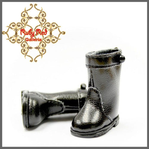 2.2cm Black Boot for Blythe, Pullip & Momoko Dolls (RH0011D)