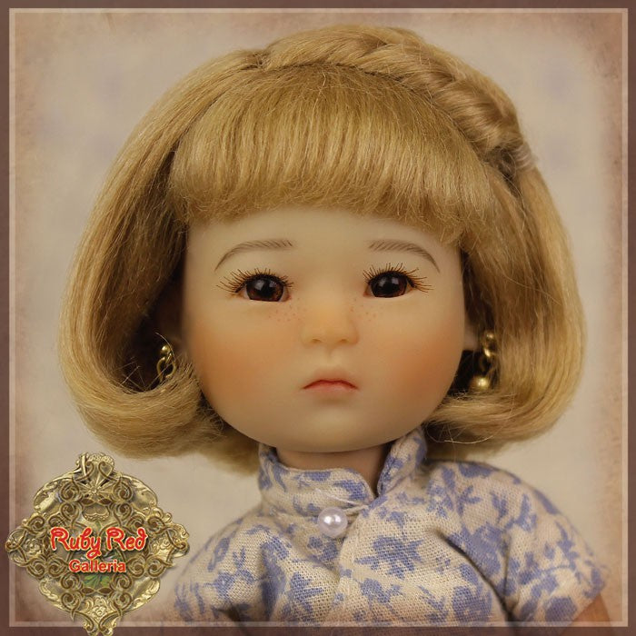 Blonde Mohair Wig for 8" Dolls (HD0020B)