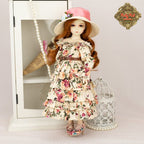12” InMotion Girl Floral Dress Set (WC0092A)