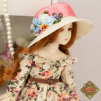 12” InMotion Girl Floral Dress Set (WC0092A)