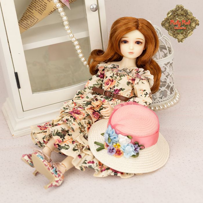 12” InMotion Girl Floral Dress Set (WC0092A)