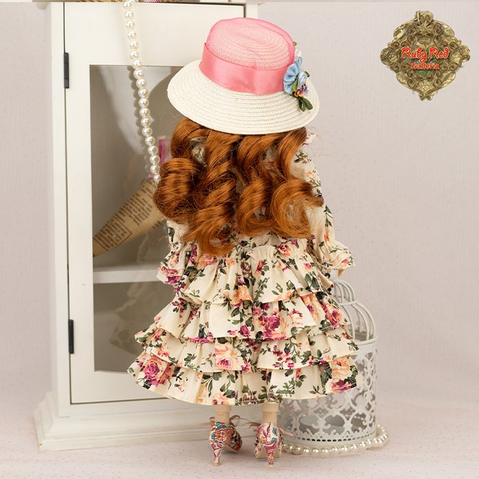 12” InMotion Girl Floral Dress Set (WC0092A)