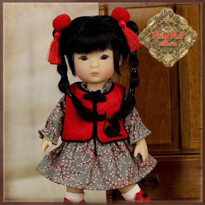 5.5" Yu Ping Chinese New Year Outfit (HC0099A)